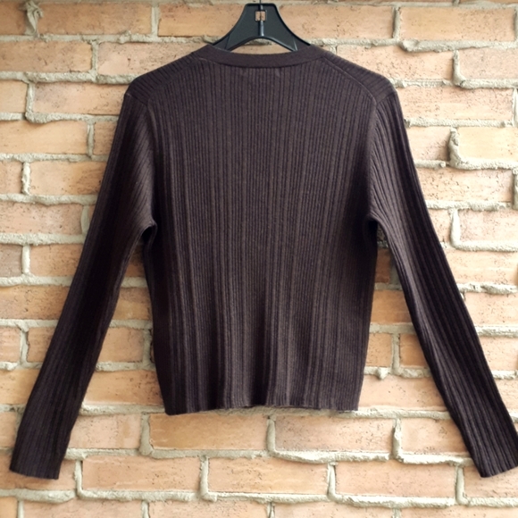 NWT Banana Republic Merino Wool Blend Cropped Cardigan - Picture 4 of 8